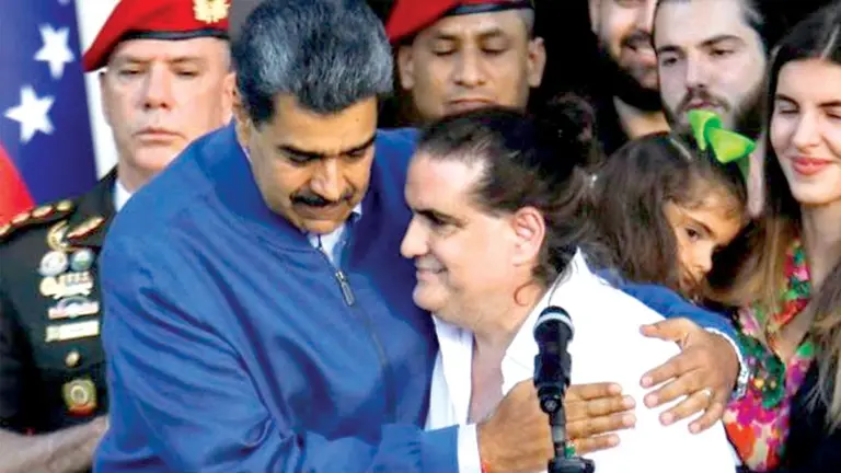 Nicolás Maduro y Álex Saab./ BBC