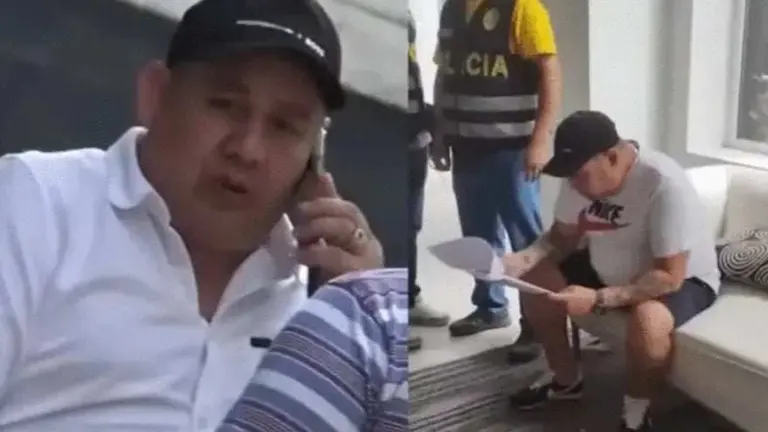 El narco Loiber P&eacute;rz Galarza, boliviano atrapado en Per&uacute;. EL NOTICIERO DIGITAL