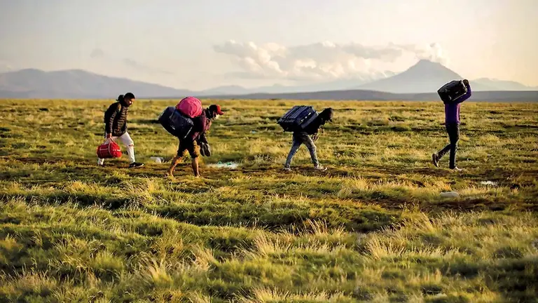 La historia de Purita Valle refleja las situaciones l&iacute;mite 
que las personas que migran sufren en Centroam&eacute;rica y M&eacute;xico./ MSF-AFP