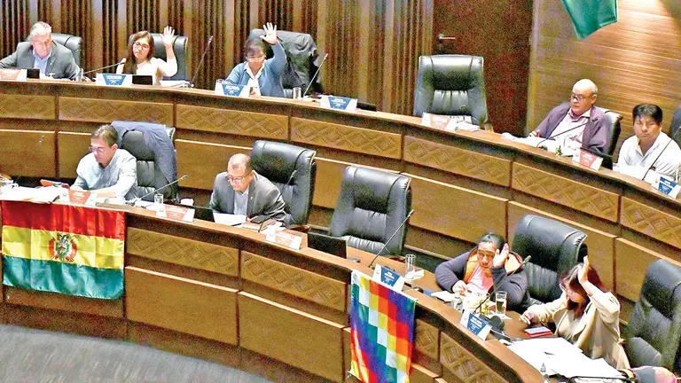 La C&aacute;mara de Senadores aprob&oacute; la noche del mi&eacute;rcoles el presupuesto para 2024./ APG