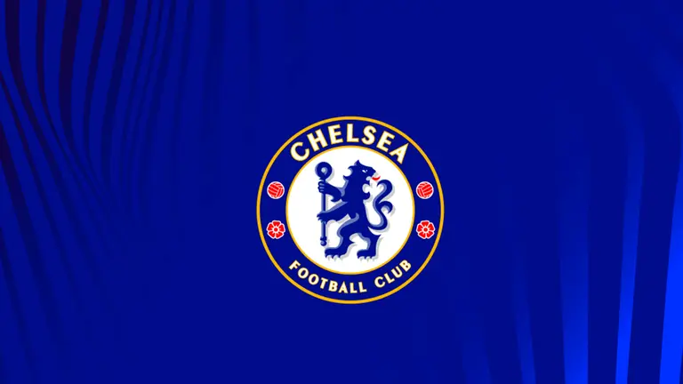 El logo y los colores del club Chelsea./ CHELSEA