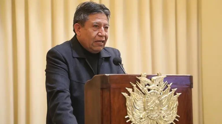 Vicepresidente del Estado, David Choquehuanca. VPEP