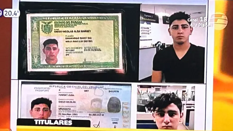 DIego Marset, hermano menor de Sebasti&aacute;n Marset es capturado en Brasil. Eduardo del Castillo.