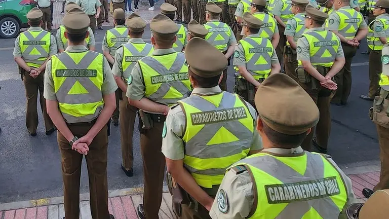 Imagen ilustrativa de carabineros de Chile./ ARCHIVO