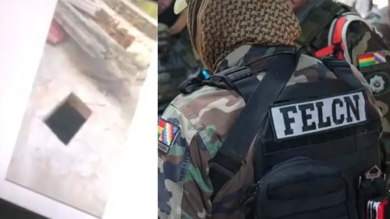 FELCN descubre caleta subterránea en Entre Ríos, Cochabamba./ OPINIÓN