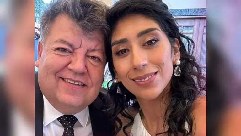 Edwin Castellanos y Leslie Tarqui, casados.