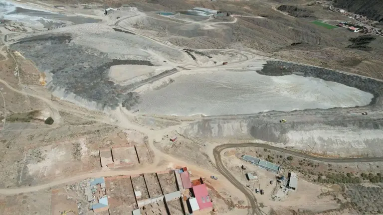 Foto referencial sobre la contaminación en Cantumarca./  Concejala Reyna Menacho.