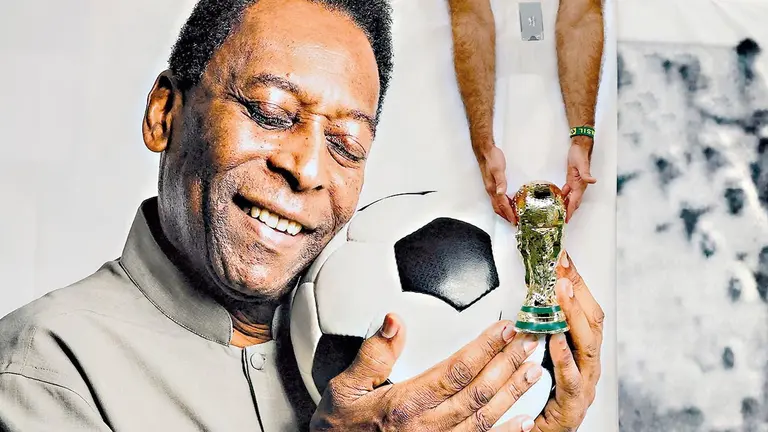 Una imagen de &ldquo;O Rei Pelé&rdquo;, que ya no está entre nosotros. / RRSS