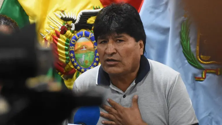 El expresidente Evo Morales Ayma. DICO SOL&Iacute;S