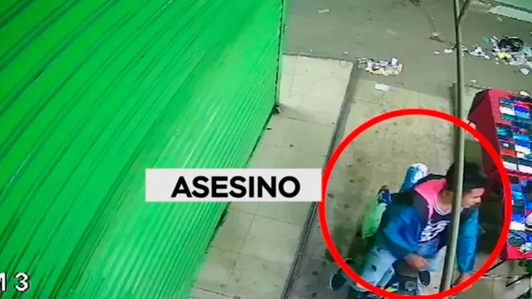 El asesino de Ariel, el joven que perdi&oacute; la vida la semana pasada en el Barrio Chino. CAPTURA Red Uno
