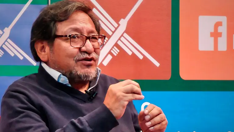 El exviceministro de Educaci&oacute;n Noel Aguirre. ARCHIVO