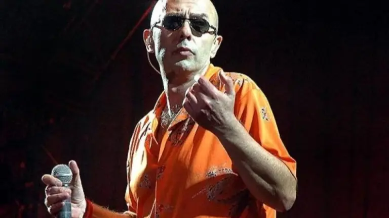 Carlos el "Indio" Solari, exl&iacute;der de los Redonditos de Ricota. LA JORNADA WEB