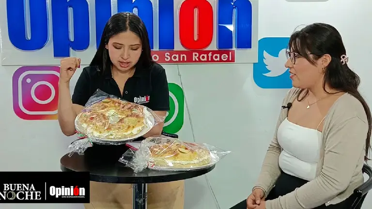 Roscas navide&ntilde;as en Buena Noche./ CAPTURA DE VIDEO