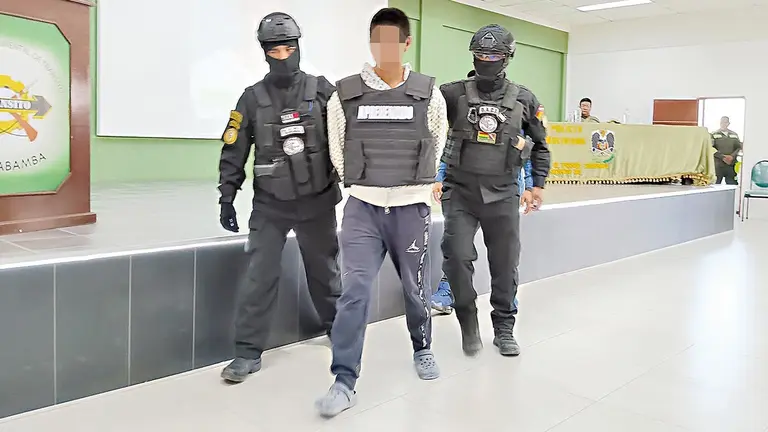 Deymar C.S., sindicado de homicidio y tentativa de asesinato./ MARIELA COSS&Iacute;O