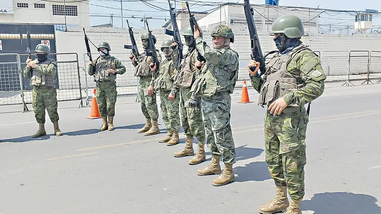 Una imagen de las milicias de Ecuador./ EJ&Eacute;RCITO DE ECUADOR