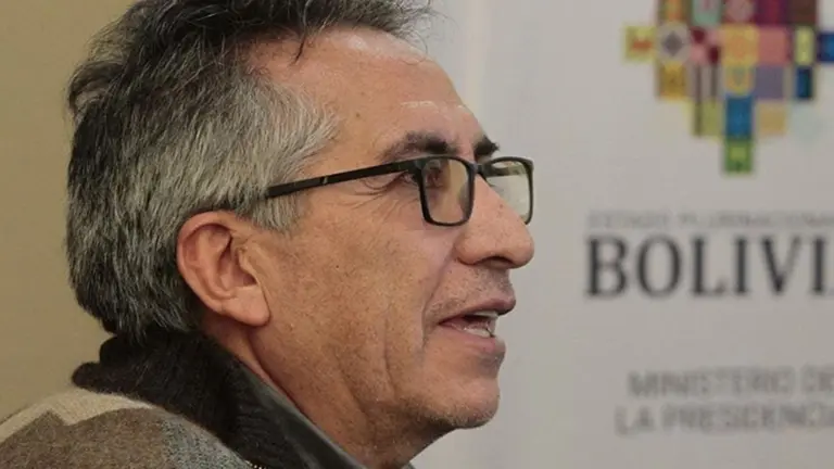 Gustavo Torrico, viceministro de Coordinaci&oacute;n Gubernamental. ABI