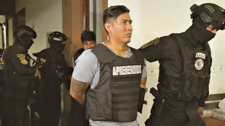 Nabor López, líder de la organización criminal que sembró terror en el Trópico de Cochabamba. / MINISTERIO DE GOBIERNO