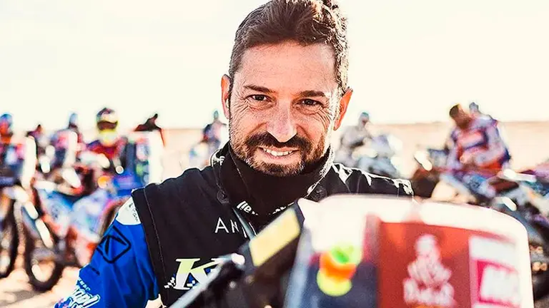 El piloto espa&ntilde;ol Carlos Falc&oacute;n. Cfalconbo