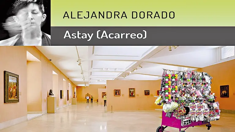 Invitaci&oacute;n promocional de la presentaci&oacute;n del performance &ldquo;Astay&rdquo; de Alejandra Dorado./ CORTES&Iacute;A
