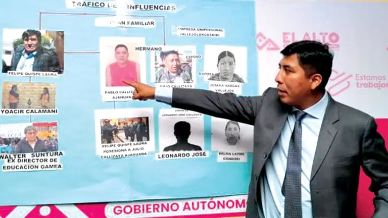 El director jur&iacute;dico de la Alcald&iacute;a de El Alto, Isaac Mauricio./ ERBOL
