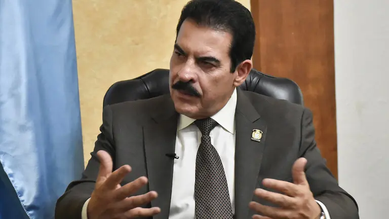 El alcalde Manfred Reyes Villa/ DICO SOL&Iacute;S