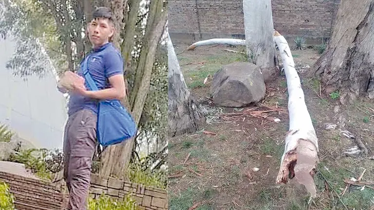 Mil&aacute;n Calle Ramos, el joven yungue&ntilde;o que sufri&oacute; un accidente y muri&oacute; en Cochabamba./ FACEBOOK
