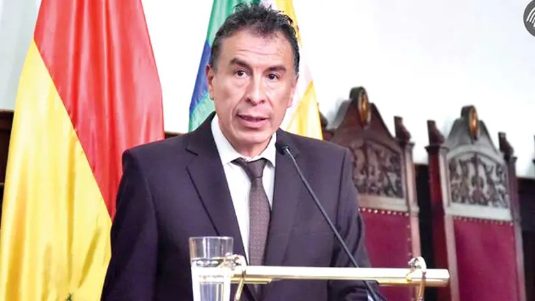 El presidente del Tribunal Supremo de Justicia (TSJ), Marco Ernesto Jaimes./ ABI