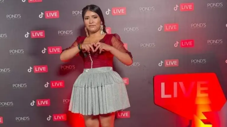 Hilary Layme, la tiktoker boliviana que triunfa en redes sociales. PRENSA HILARY LAYME