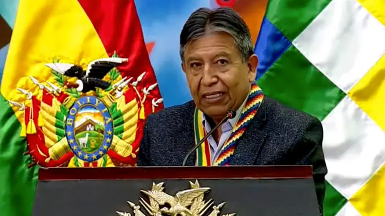 David Choquehuanca, vicepresidente de Bolivia