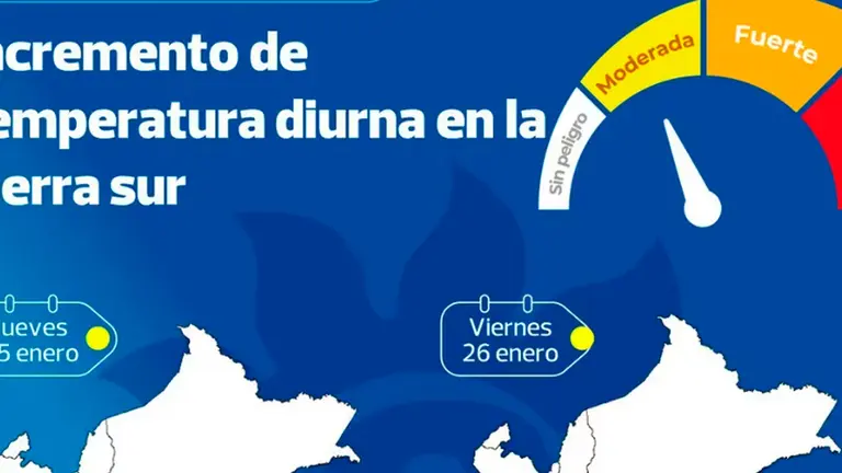 Imagen referencial sobre el aumento temperatura./ TOMADA DE SENAMHI
