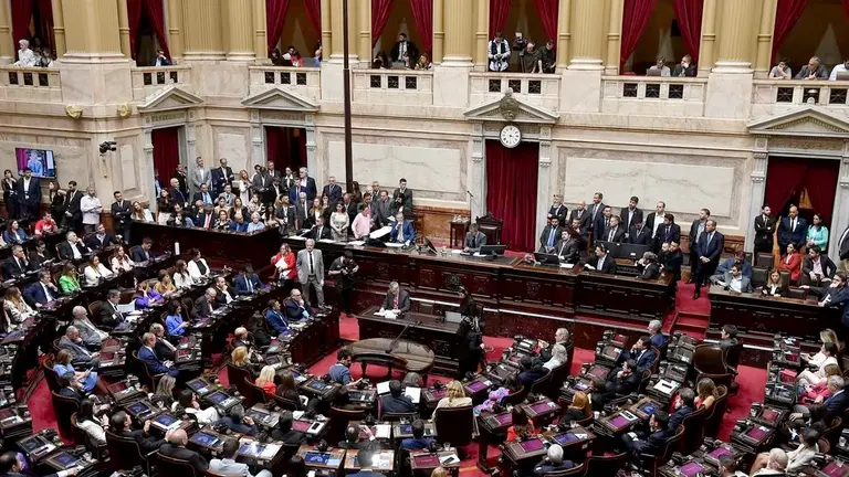 Cámara de Diputados en Argentina./ INFOBAE