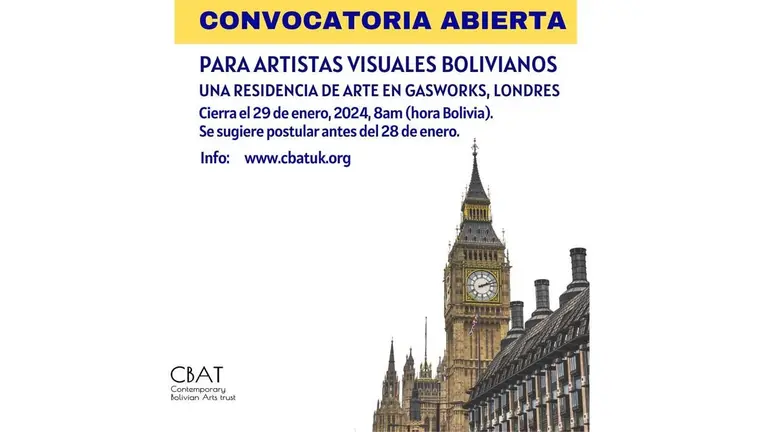 Beca para artistas en Reino Unido cierra este 29. FACEBOOK