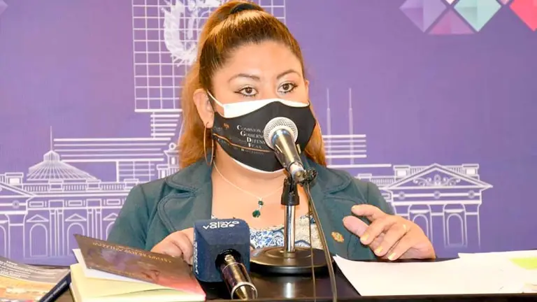 La diputada del MAS, Magaly Gómez./ URGENTE.BO