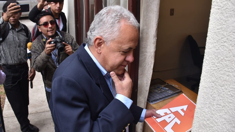 El presidente de la Federaci&oacute;n de Entidades Empresariales Privadas de Cochabamba (FEPC), Luis Laredo. / NO&Eacute; PORTUGAL