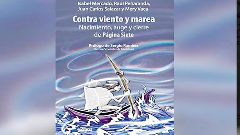 La portada del libro escrito por exdirectores de P&aacute;gina Siete./ FACEBOOK