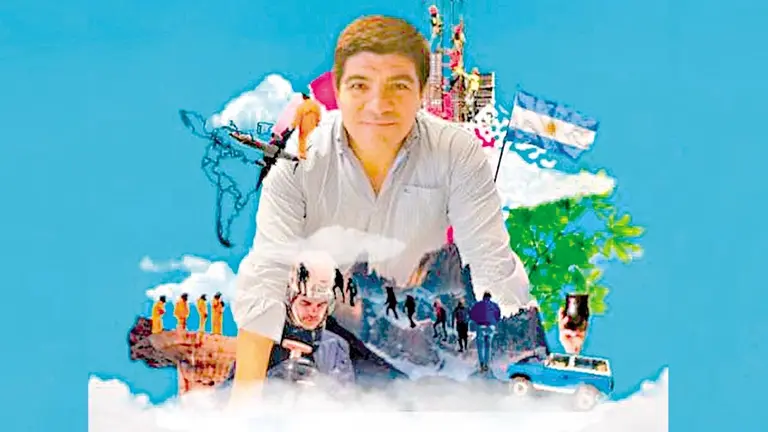 Miguel Velardez, el periodista argentino ganador de la beca de cr&oacute;nica viajera./ EL UNIVERSAL