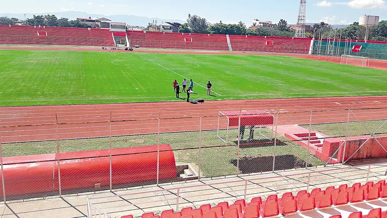 Una imagen del estadio IV Centenario./ EL PERIÓDICO TARIJA