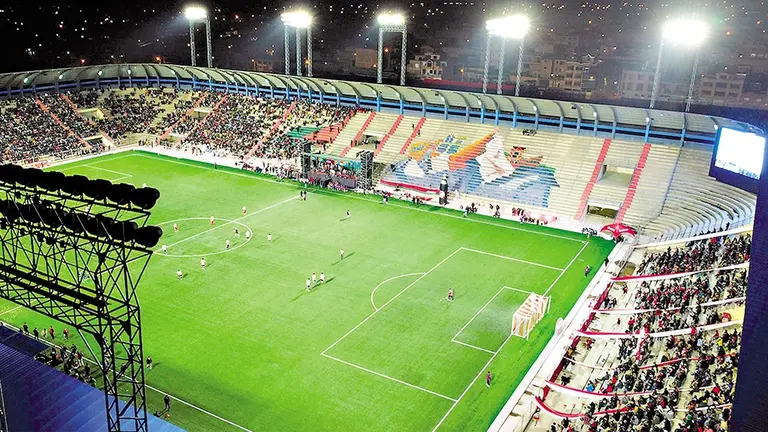 Vista aérea del estadio Villa Ingenio de El Alto./ AHORA EL PUEBLO