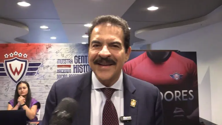 El alcalde Manfred Reyes Villa. CAPTURA DE VIDEO
