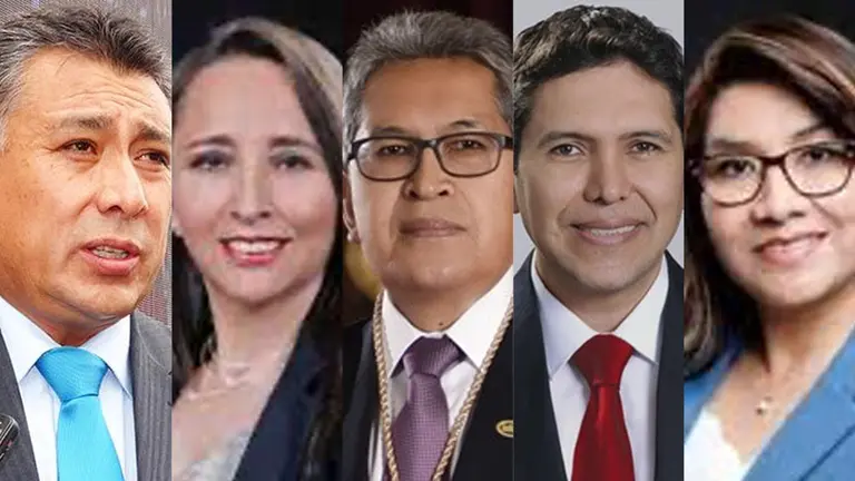 Los cinco magistrados del &Oacute;rgano Judicial que  dieron un paso al costado en 35 d&iacute;as. COMPOSICI&Oacute;N OPINI&Oacute;N
