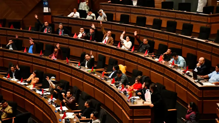 El pleno de la Cámara de Diputados sesiona en la Asamblea Legislativa Plurinacional./ CÁMARA DE DIPUTADOS