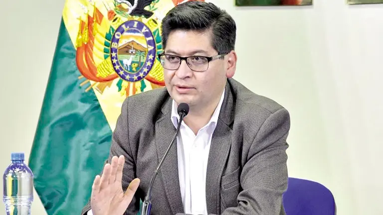 El ministro de Econom&iacute;a, Marcelo Montenegro./ URGENTE.BO