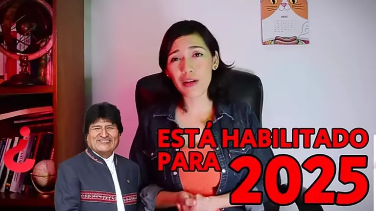 Adriana Salvatierra y su m&aacute;s reciente video en Youtube. CAPTURA DE VIDEO