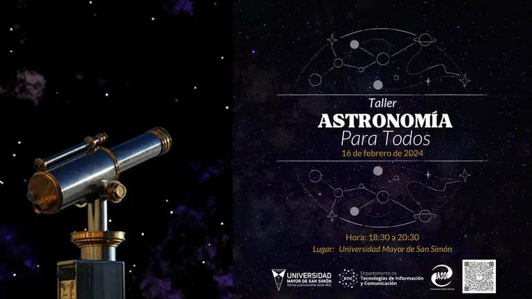 &iquest;Te apasiona la Astronom&iacute;a? UMSS ofrece curso gratuito para j&oacute;venes de 16 a&ntilde;os en adelante