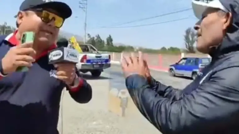 Periodista peruano y preparador de arqueros de Aurora protagonizaron discusión. Adrenalina Deportiva Bolivia.