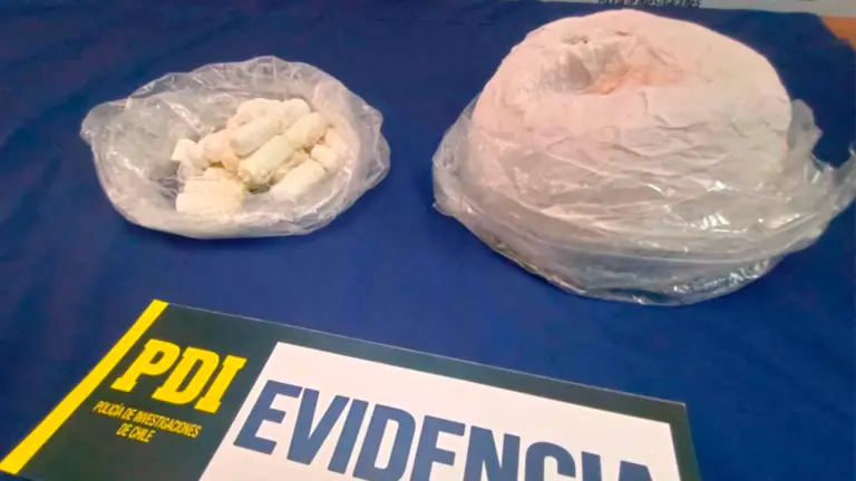 Droga procedente de Bolivia incautada durante el operativo de la polic&iacute;a chilena en Copiap&oacute;. Foto: Nostalgica.cl