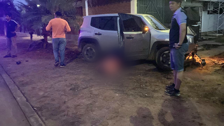 Uno de los acribillados en San Ignacio de Velasco, Santa Cruz. RED UNO