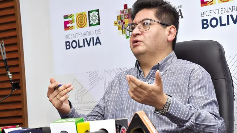 El ministro de Econom&iacute;a, Marcelo Montenegro./ APG