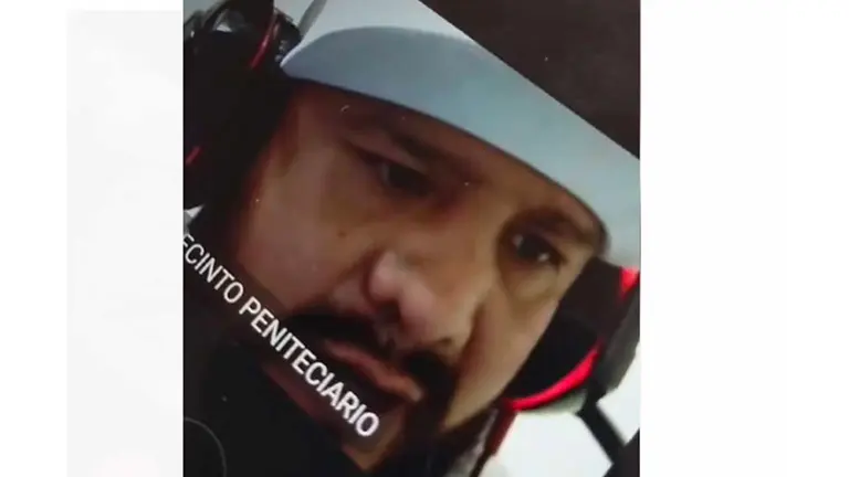 Franklin &ldquo;Matador&rdquo; Mamani, en la audiencia virtual./ ERBOL