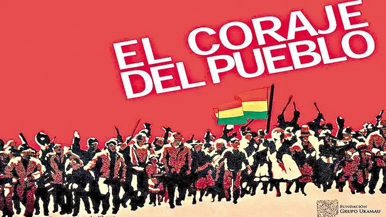 La imagen que representa  la película de Jorge Sanjinés./ REVISTA LA TRINI
